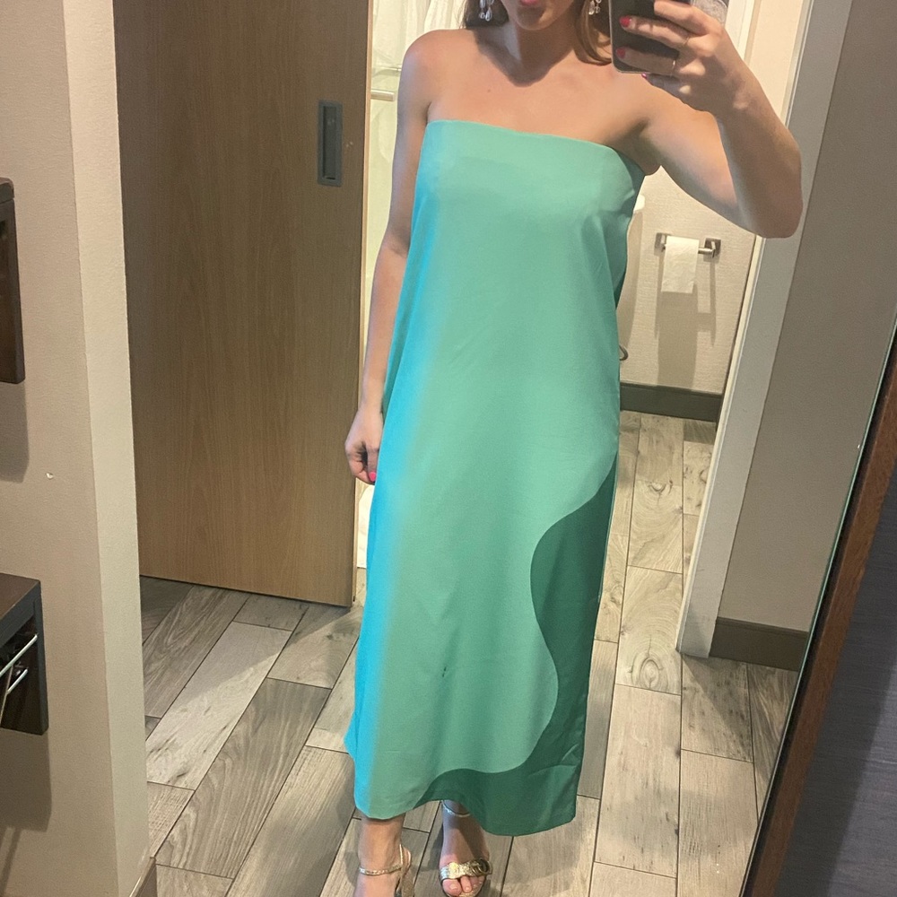 Tuckernuck Strapless Cocktail Dress